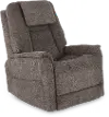 Zecliner 3+ Brown Power Rocker Recliner with Heat and Massage