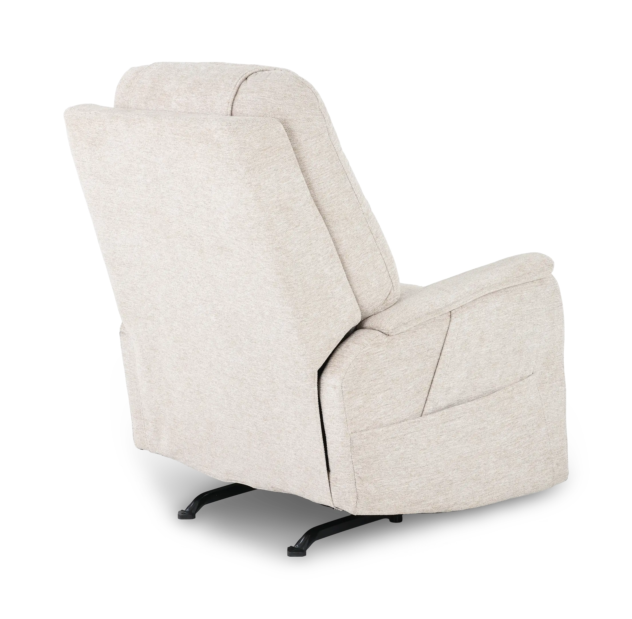 Zecliner 3+ Cream Power Rocker Recliner with Heat and Massage-7