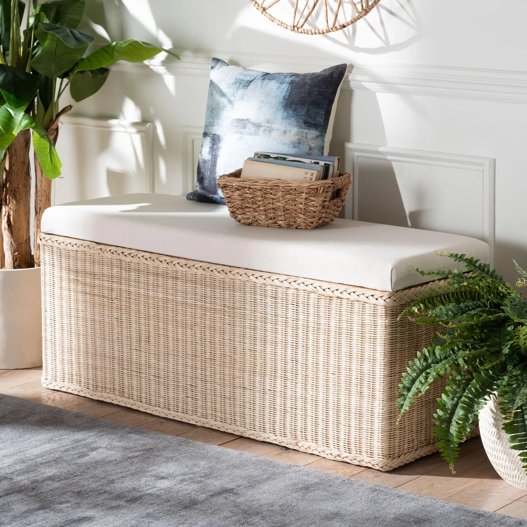 259-14272-RCW Baird Natural Rattan Storage Bench-2