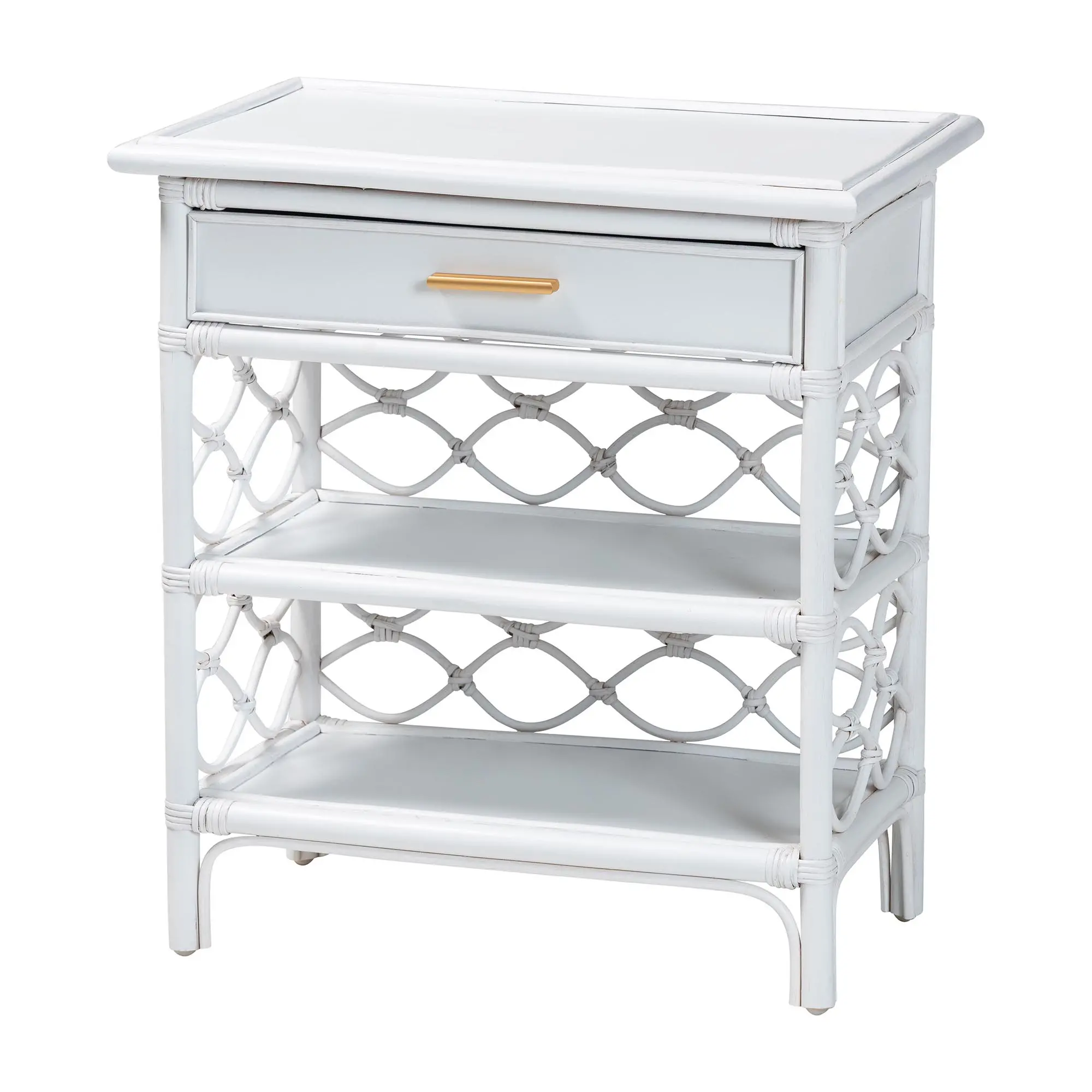 259-14194-RCW Akane White Rattan Nightstand-3
