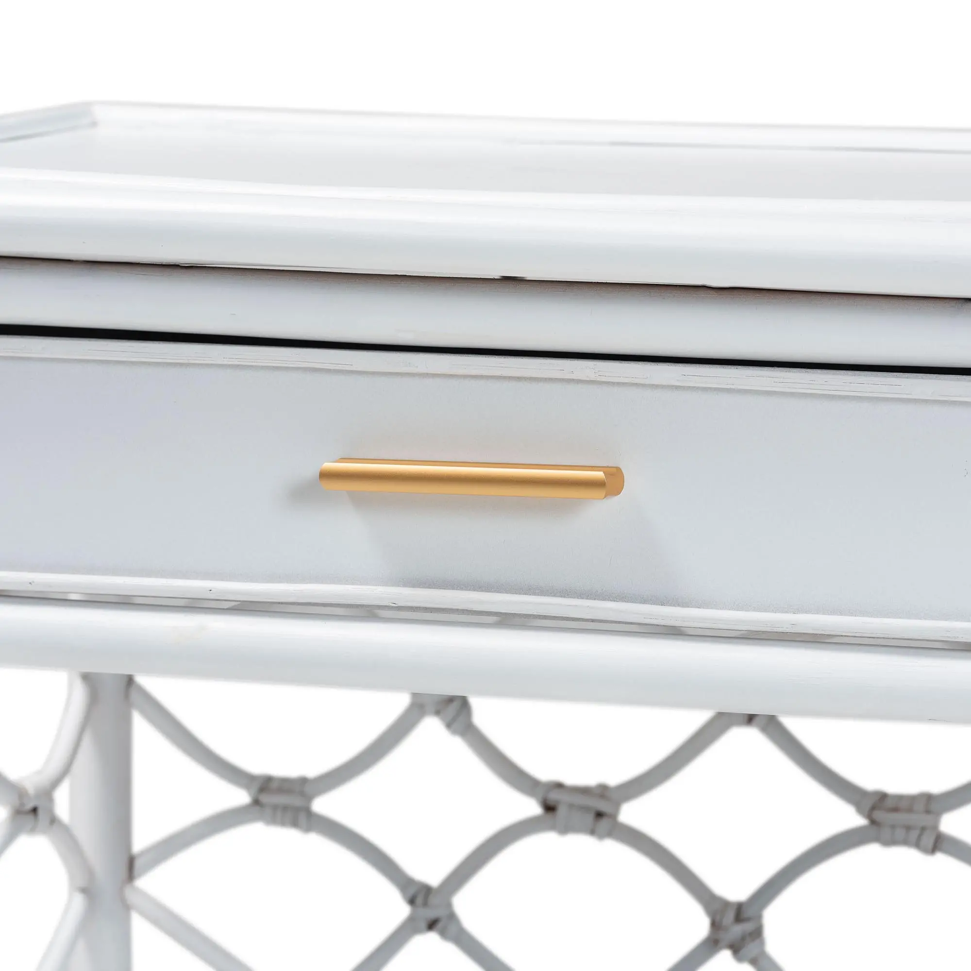 259-14194-RCW Akane White Rattan Nightstand-7