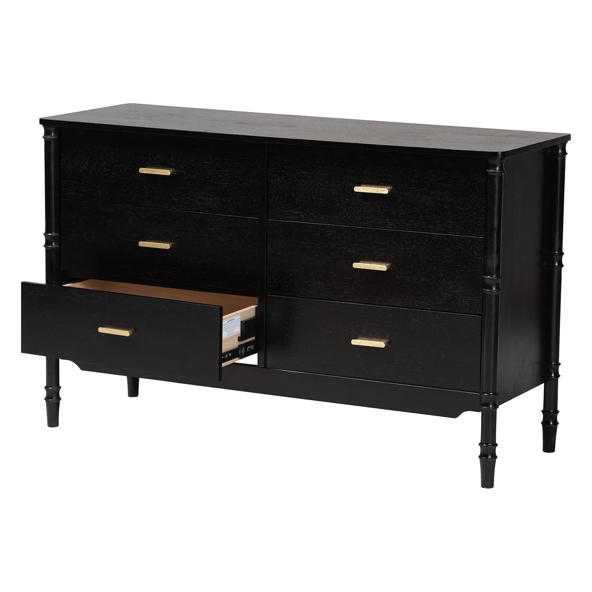 260-14264-RCW Marisela Black Wood Dresser-5