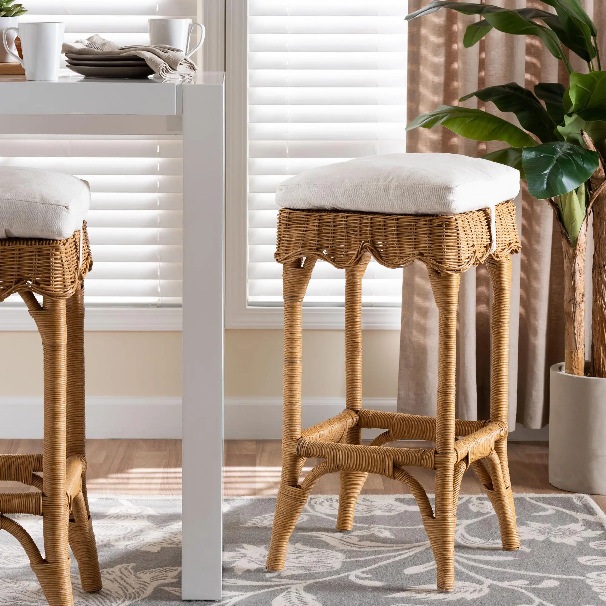 252-13664-RCW Maya Scallop Honey Rattan Bar Stool-3