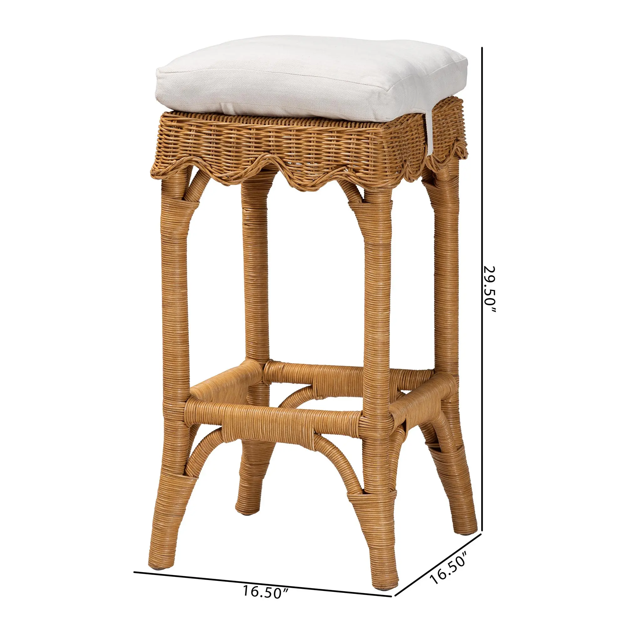 252-13664-RCW Maya Scallop Honey Rattan Bar Stool-8