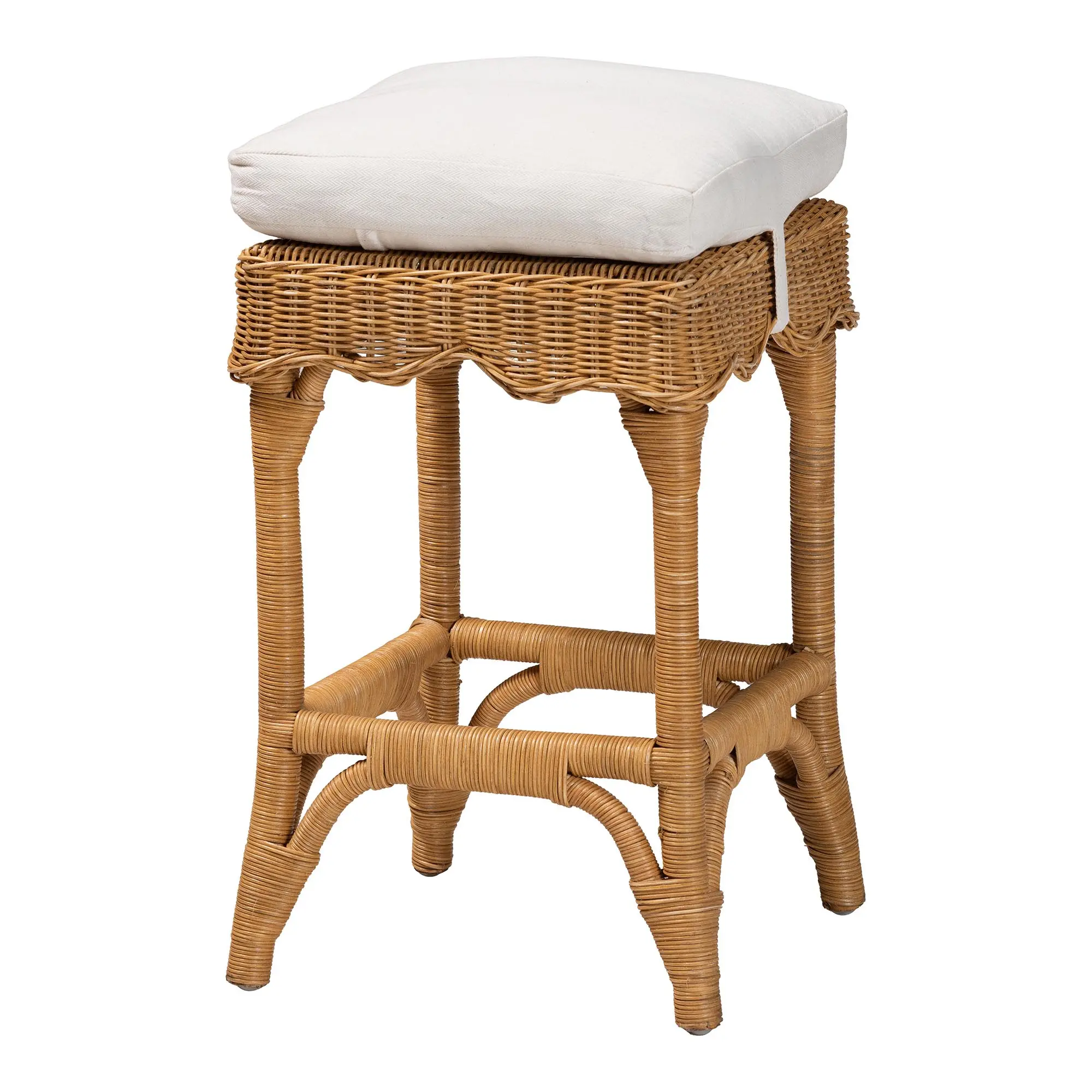 252-13663-RCW Maya Scallop Honey Rattan Counter Stool-1