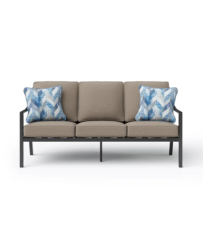 Dover Brown Patio Sofa