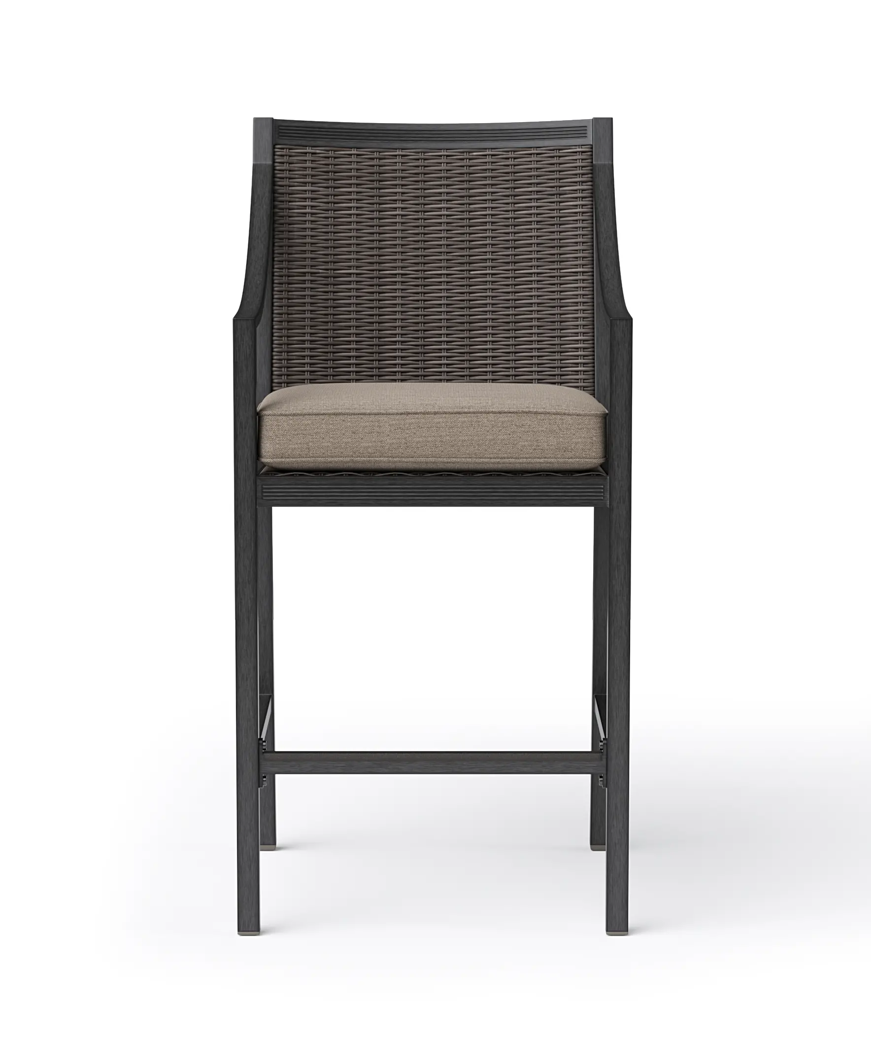 AFR01709N02 Dover Brown Patio Bar Stool-3