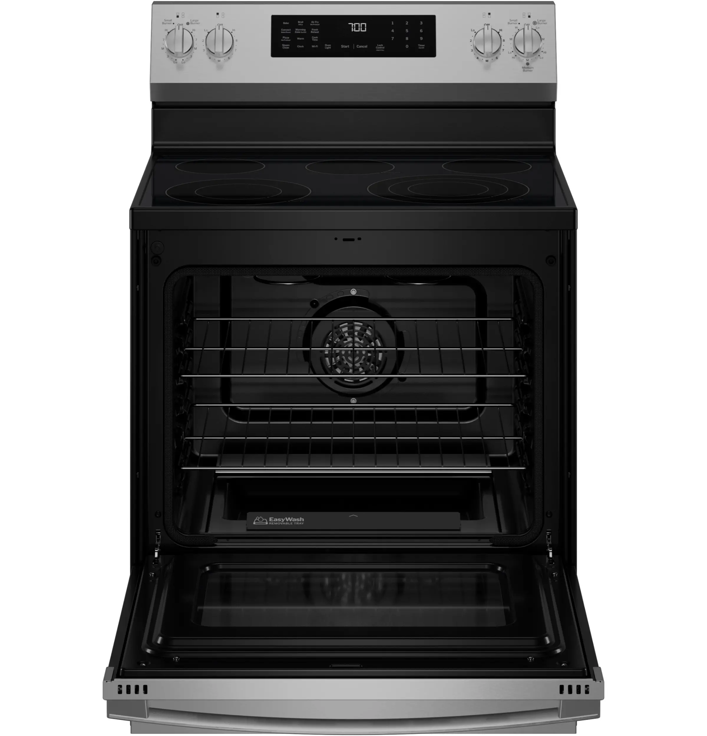PRF700AYFS GE Profile 5.3 Cu Ft Single Oven Electric Range - Stainless Steel-13