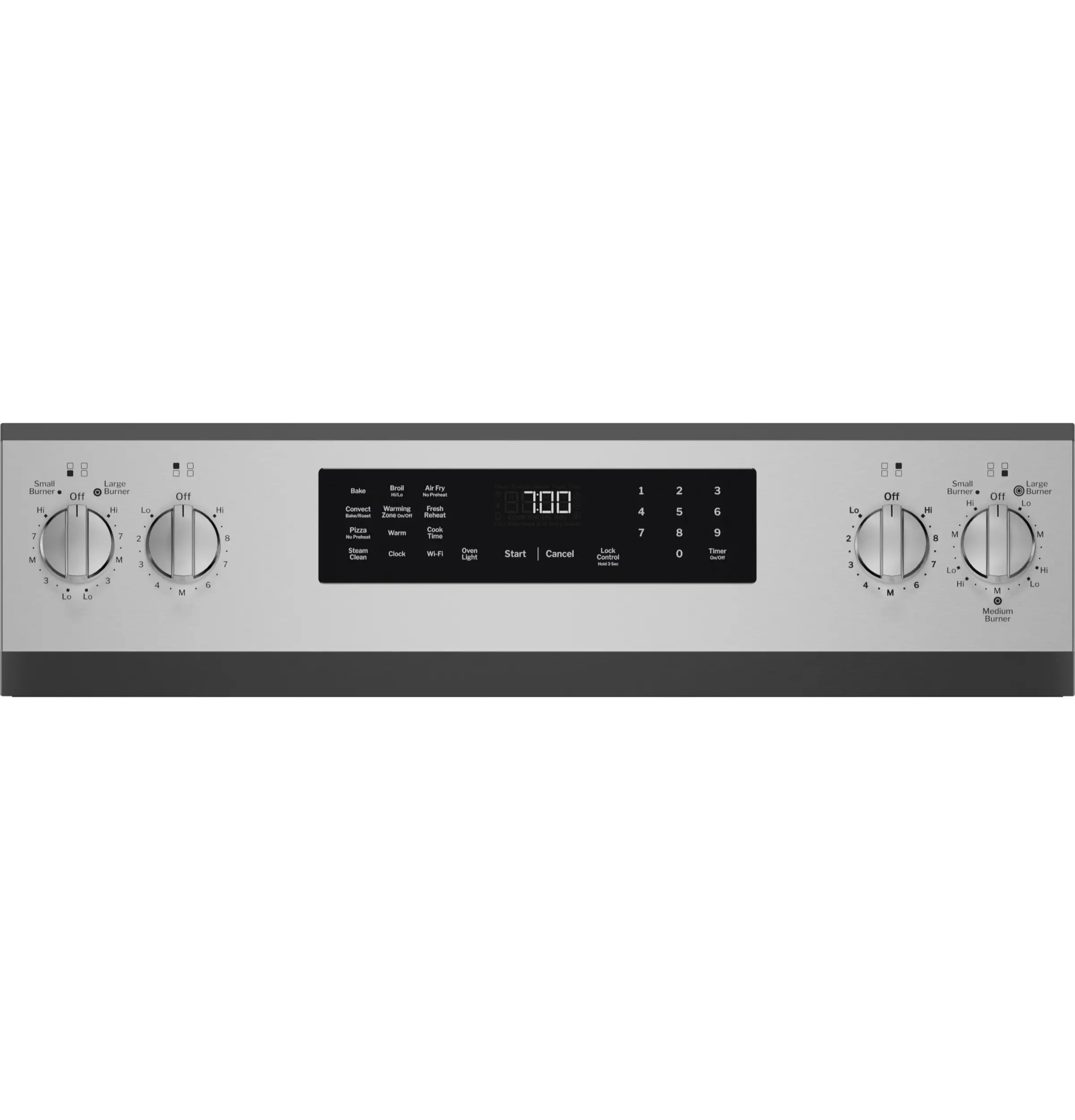 PRF700AYFS GE Profile 5.3 Cu Ft Single Oven Electric Range - Stainless Steel-16