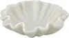 Ivory Scalloped Decorative Bowl
