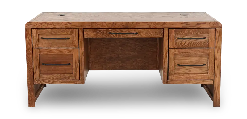 Haven Brown Executive Desk