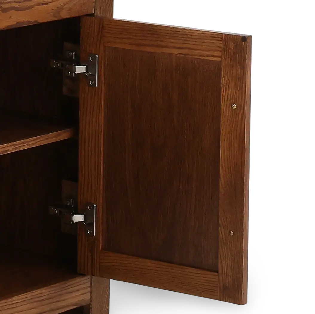 Haven Brown Bookcase Pier-7