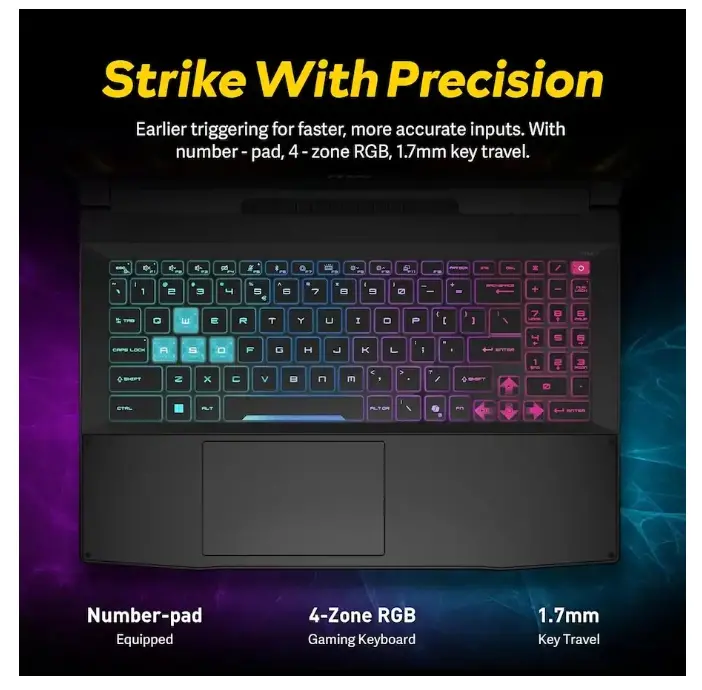 Katana 15.6 Black Gaming Laptop 2025-10
