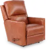 10700/FL196373 Wynne Russet Brown Leather Rocker Recliner