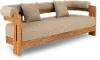 Devo Natural Patio Sofa
