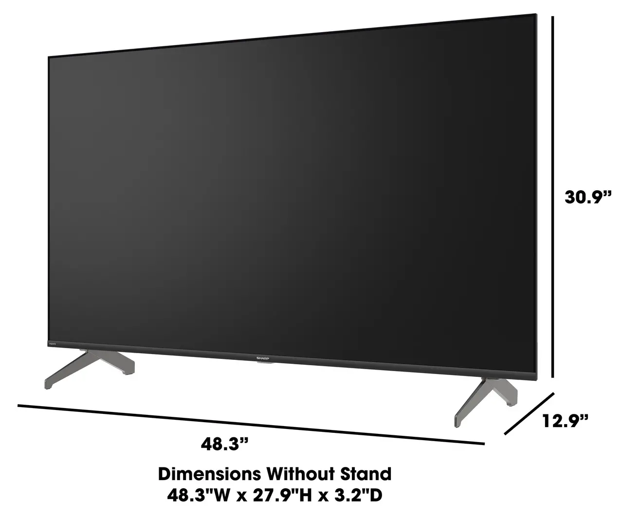 4T-C55HP7050U Sharp 55 Class AQUOS QLED 4K Ultra HD Smart Xumo TV-3