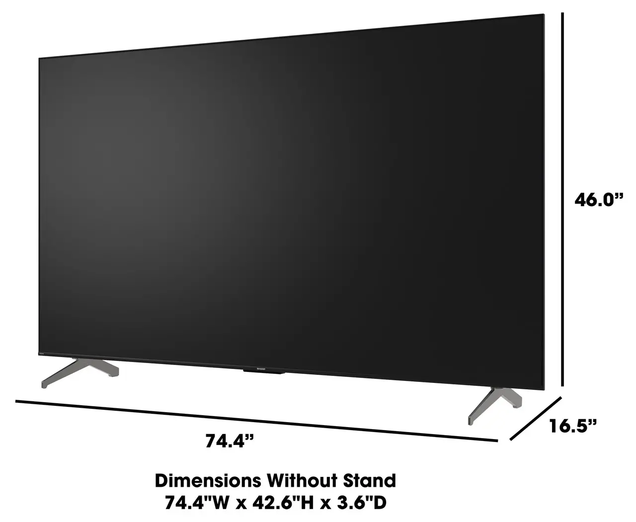 4T-C85HP7050U Sharp 85 Class AQUOS QLED 4K Ultra HD Smart Xumo TV-3