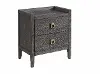 Portia Black Nightstand