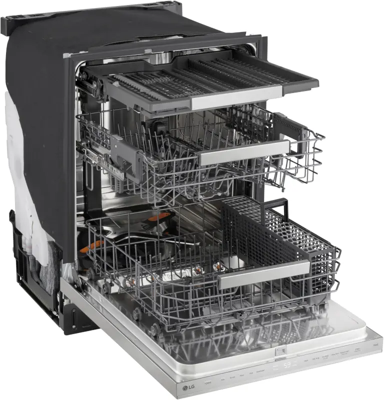 LDNPH654S LG FlushFit™ Top Control Dishwasher - Stainless Steel-11