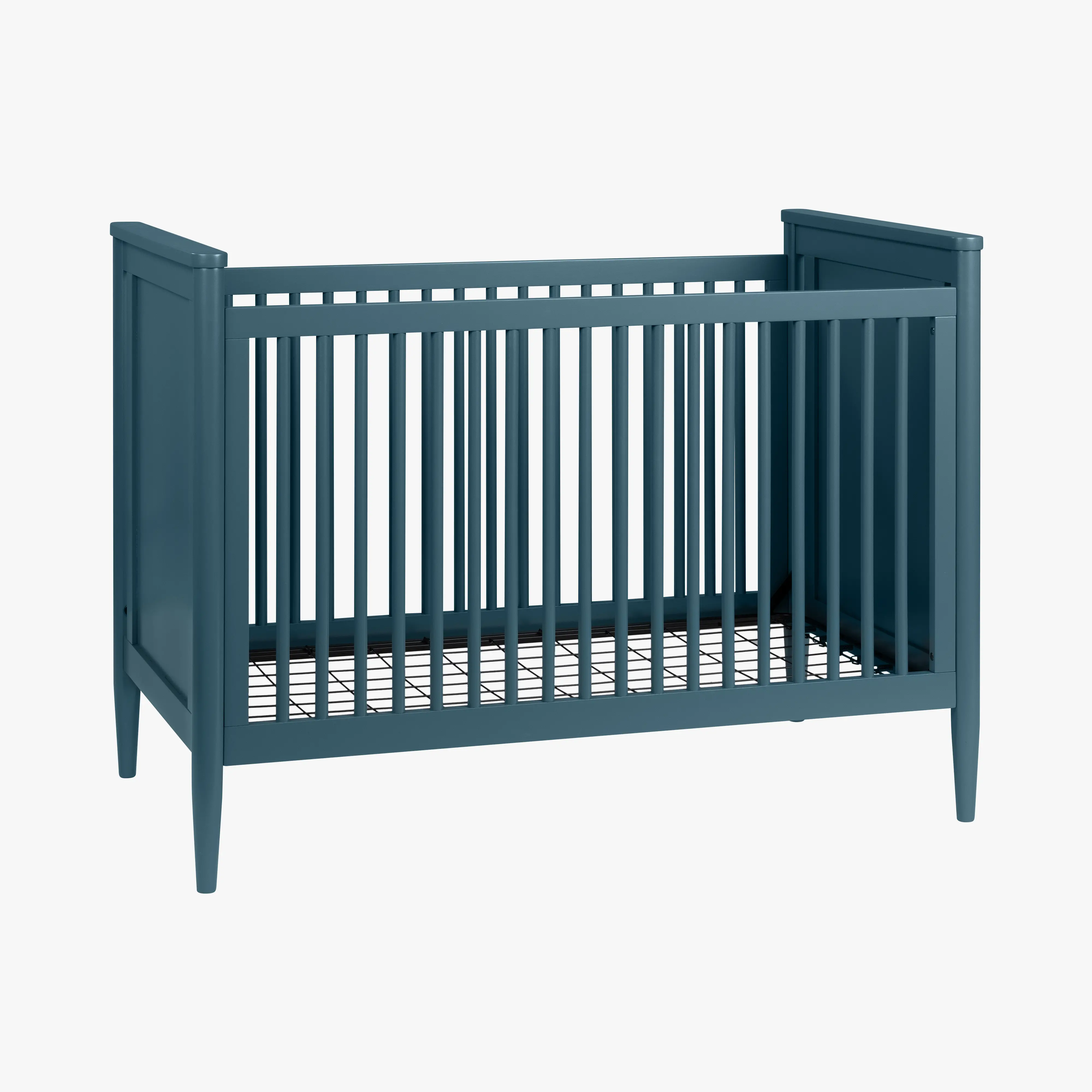 Modern Blue 3-In-1 Convertible Crib-1