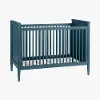 Modern Blue 3-In-1 Convertible Crib