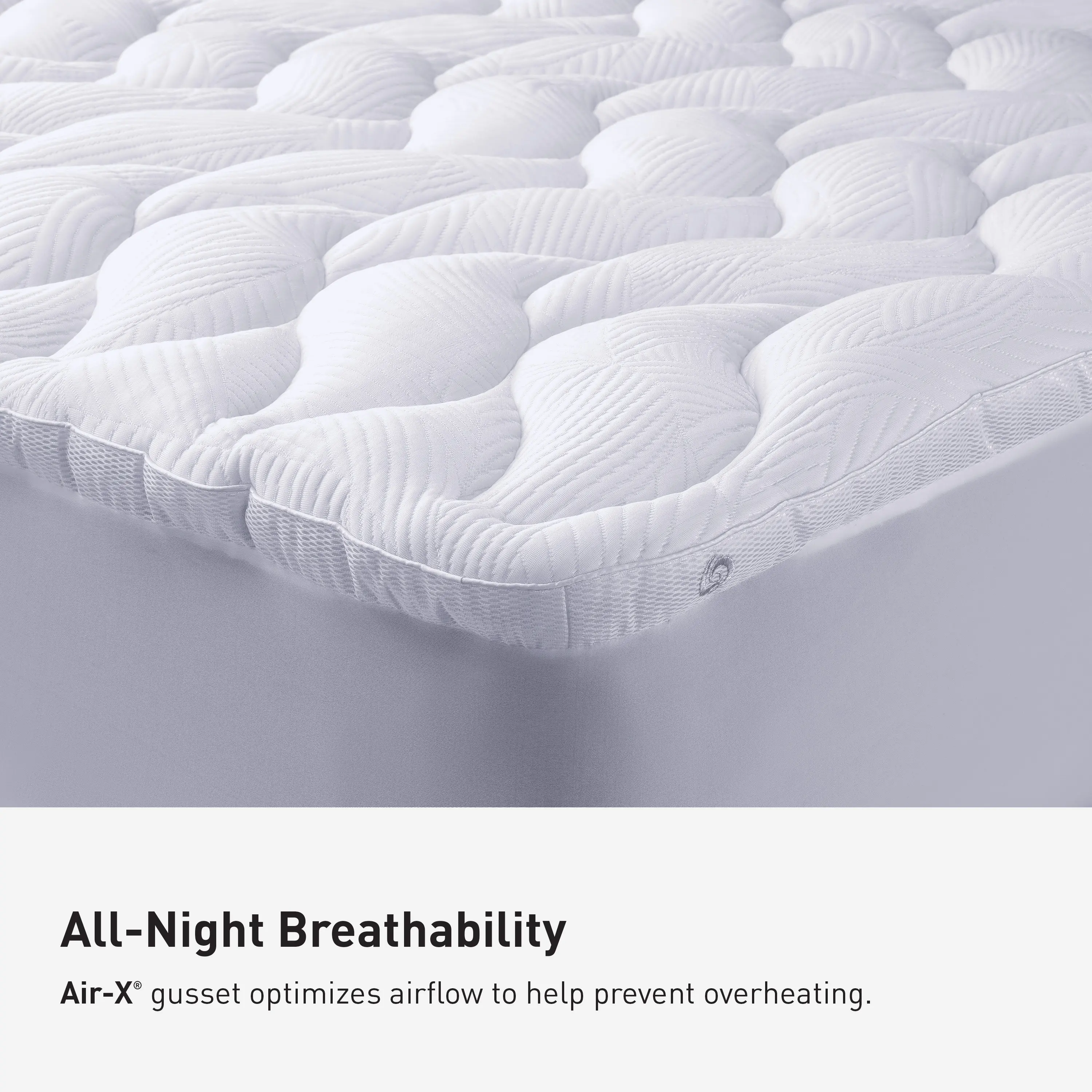 BGT088W50 React Pro Performance Queen Mattress Topper-4