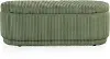 EC-BN2403GR Elyndra Green Chenille 47-inch Oval Storage Bench