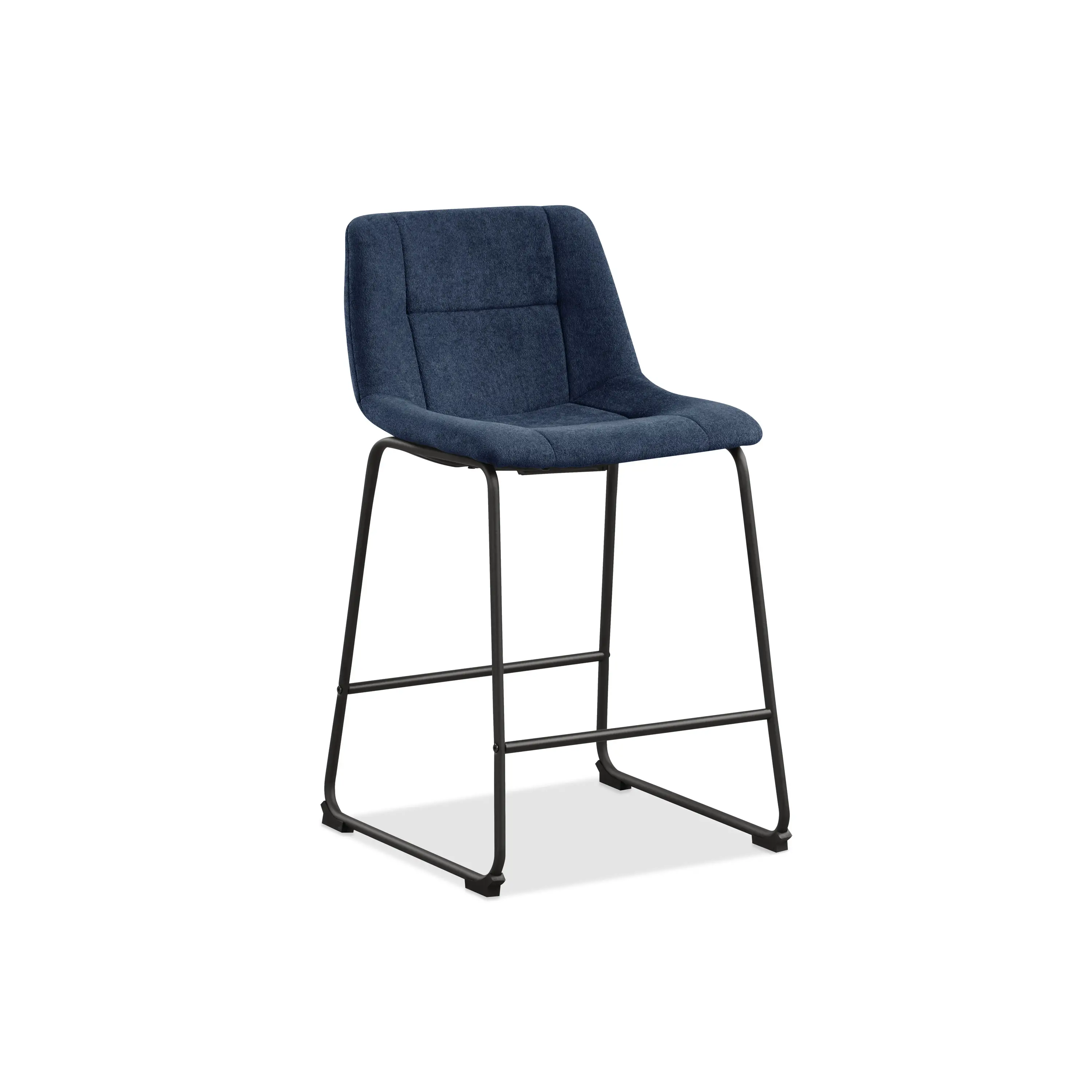 EC-3471BL-PC Eamon Blue Counter Height Stools, Set of 2-2