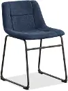 EC-3471BL-SC Eamon Blue Dining Chairs, Set of 2