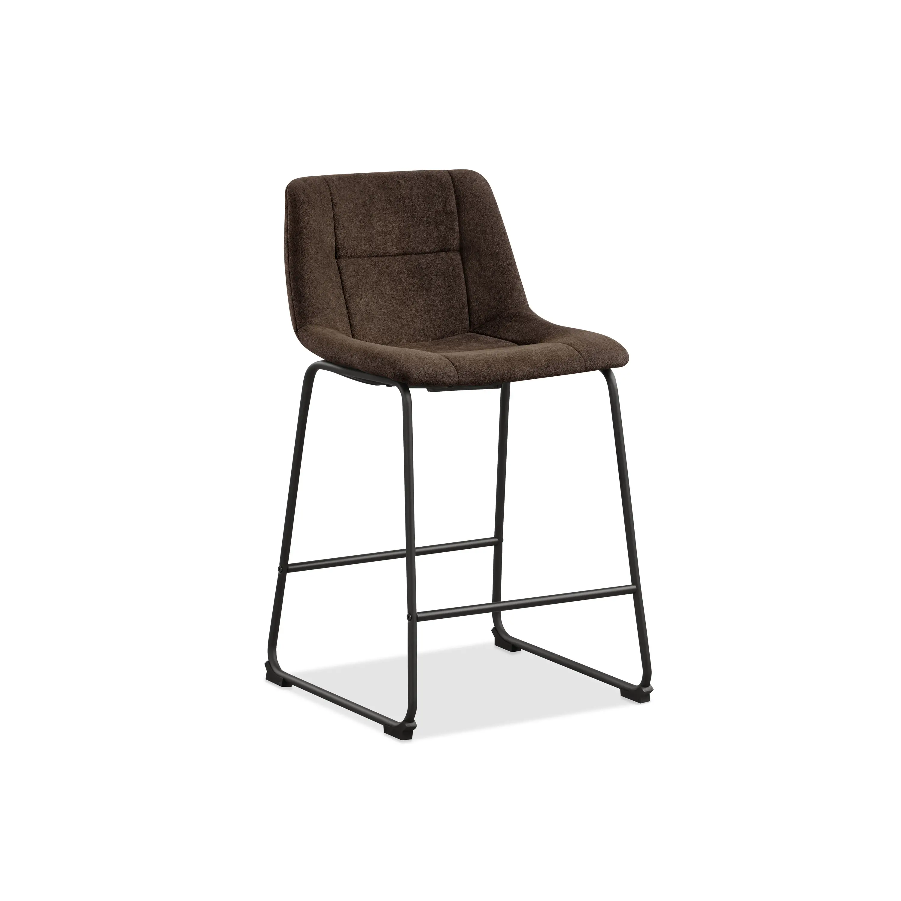 EC-3471BR-PC Eamon Brown Counter Height Stools, Set of 2-2
