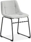 EC-3471LG-SC Eamon Gray Dining Chairs, Set of 2