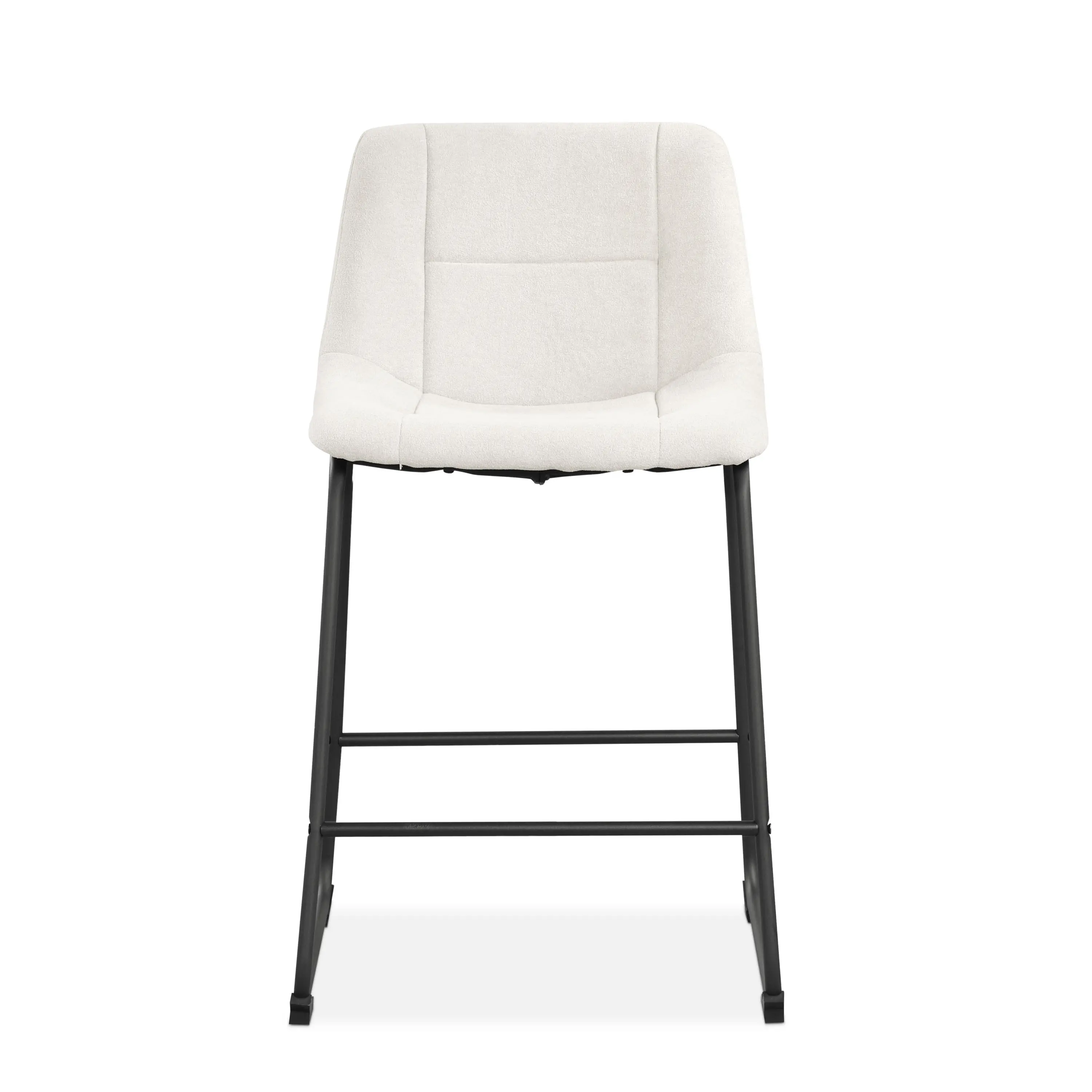 EC-3471WH-PC Eamon White Counter Height Stools, Set of 2-3