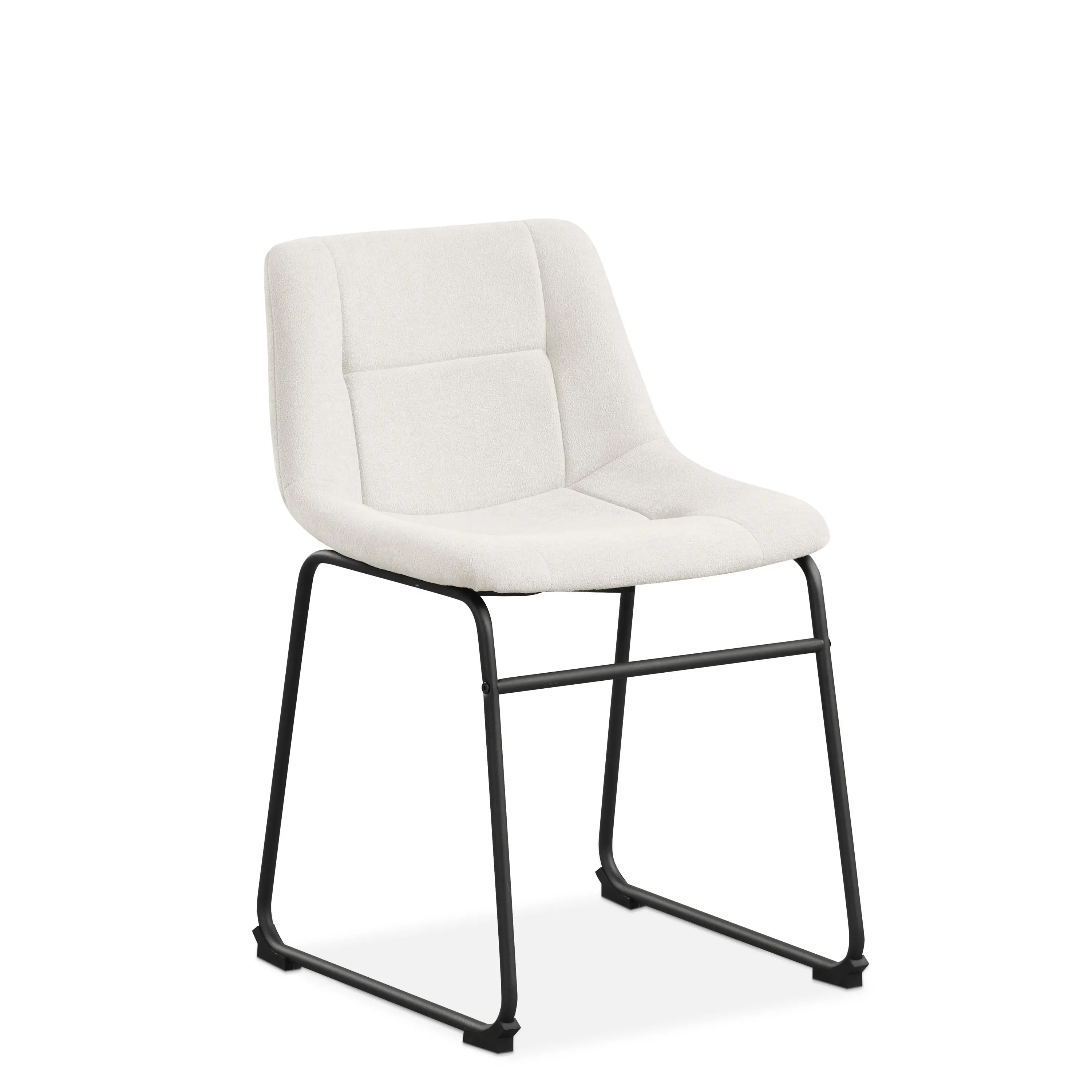 EC-3471WH-SC Eamon White Dining Chairs, Set of 2-2