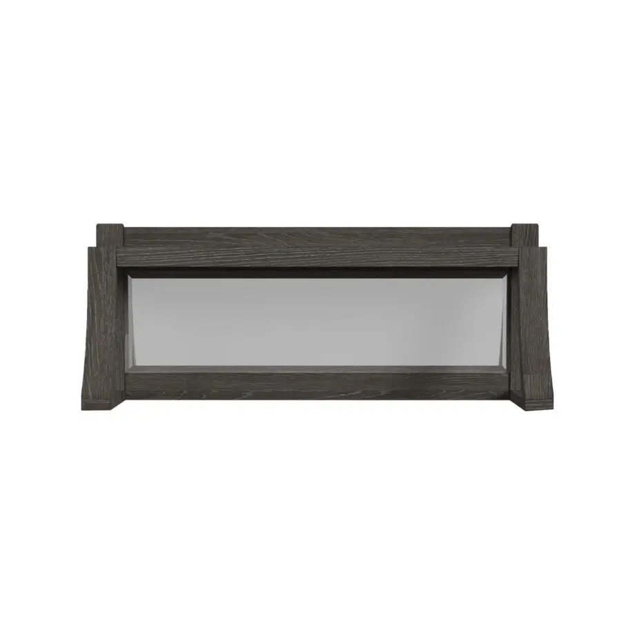 Flex Ebony Oak Storage Server with Hutch-6