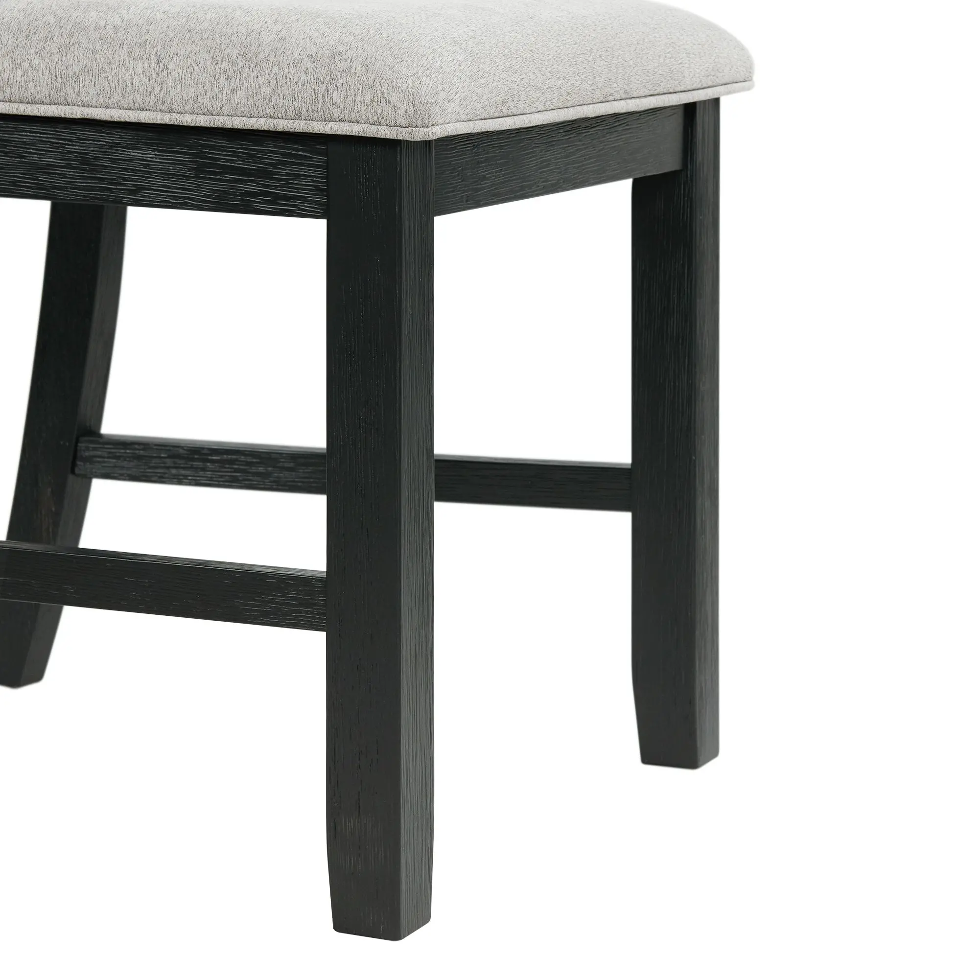 Martin Gray and Black 3 Piece Dropleaf Table Set-13