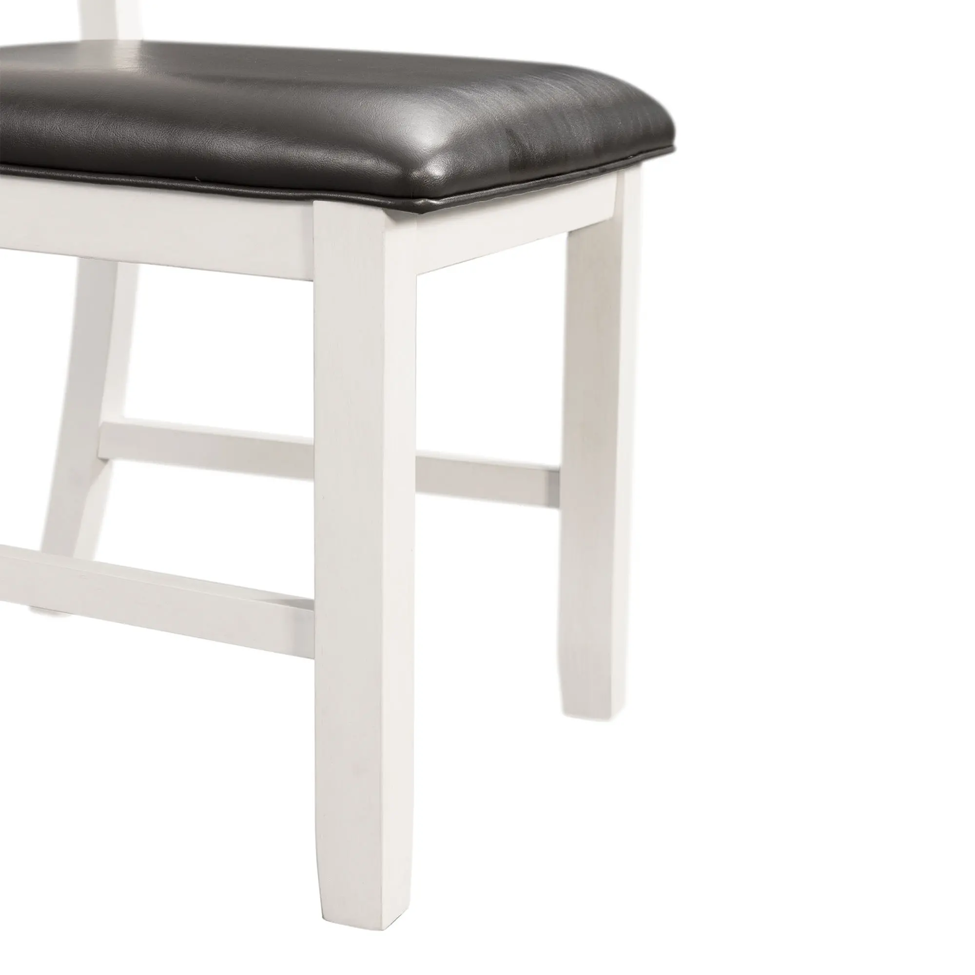 Martin Brown and White 6 Piece Dining Table Set-16