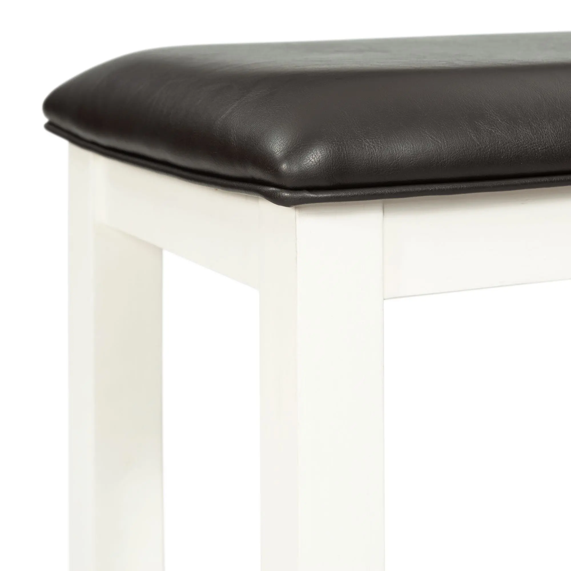 Martin Brown and White 6 Piece Dining Table Set-4