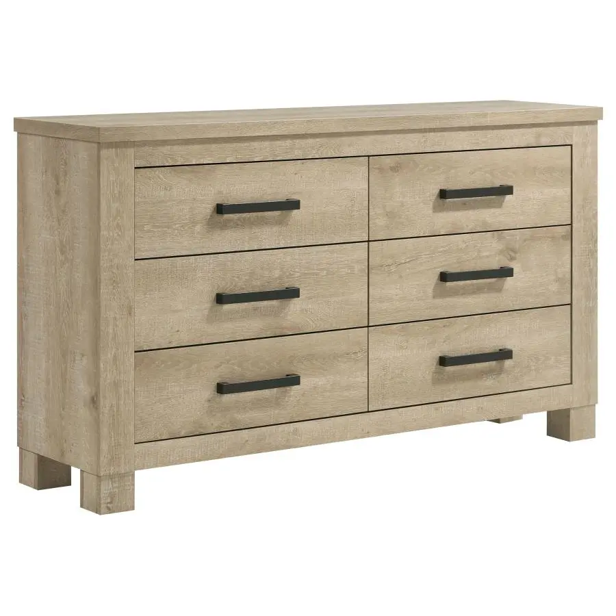 Glen Washed Oak Dresser-1