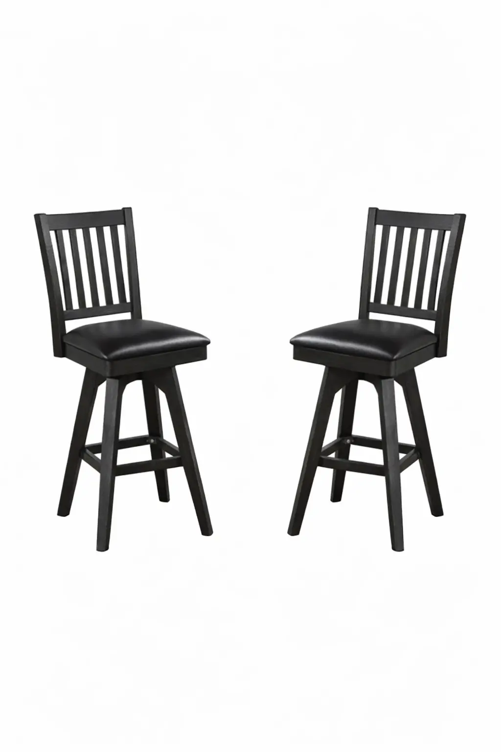 1859-23-BS Ashford Black Swivel Bar Stool-1