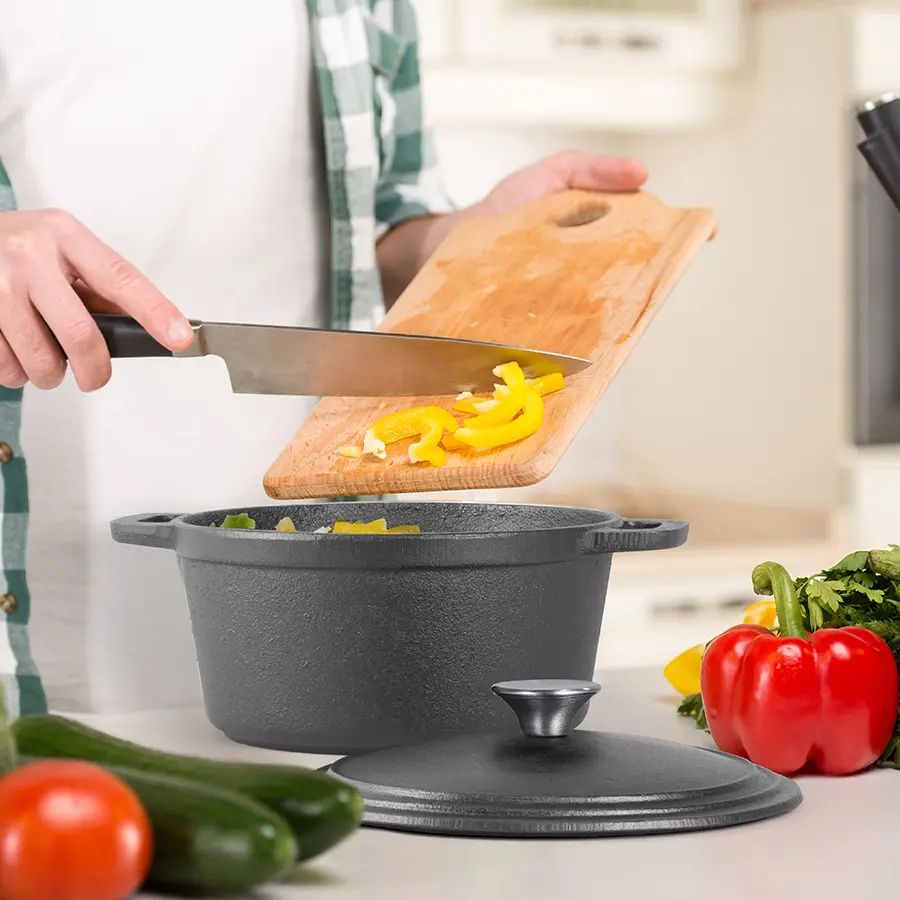CHCI340 Commercial Chef 3.4 Quart Dutch Oven-3