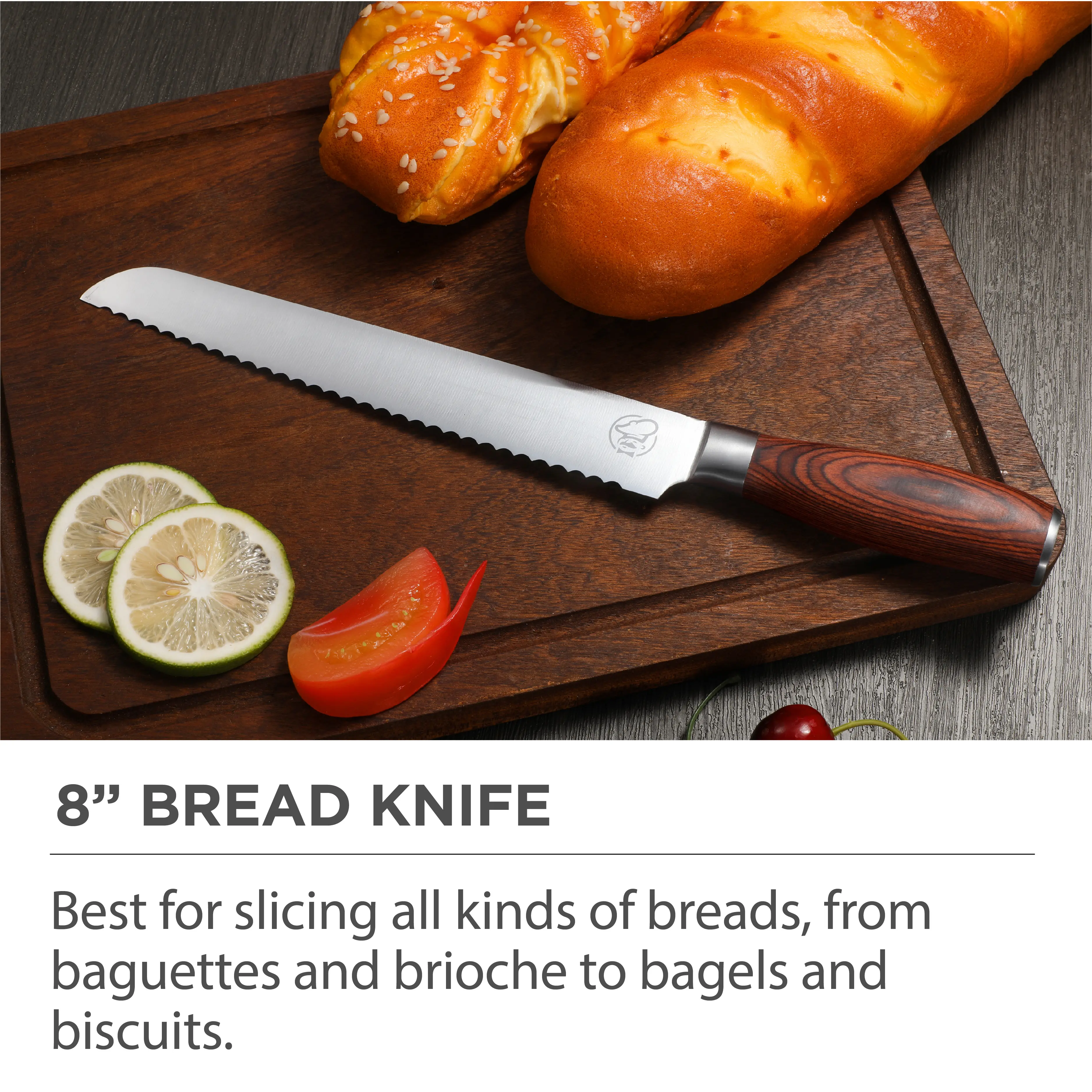 CHFC6L Commercial Chef 6 Piece Kitchen Knife Set-3