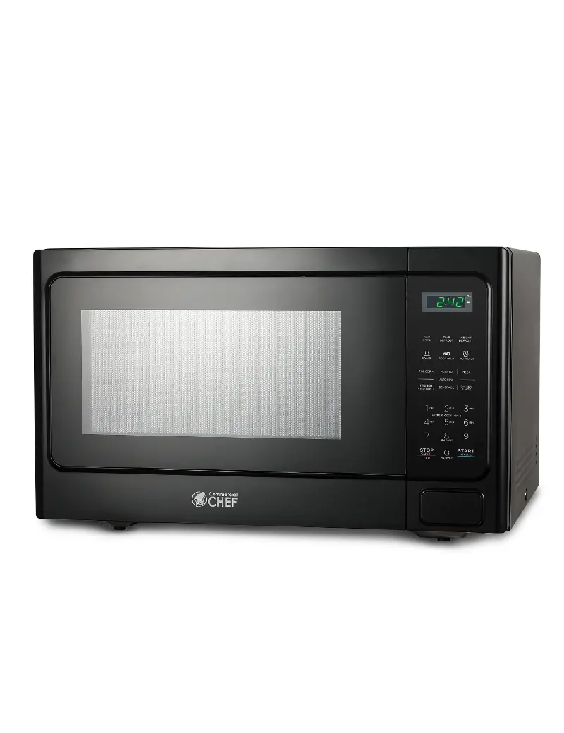 Commercial Chef 1.3 Cu Ft Countertop Microwave - Black