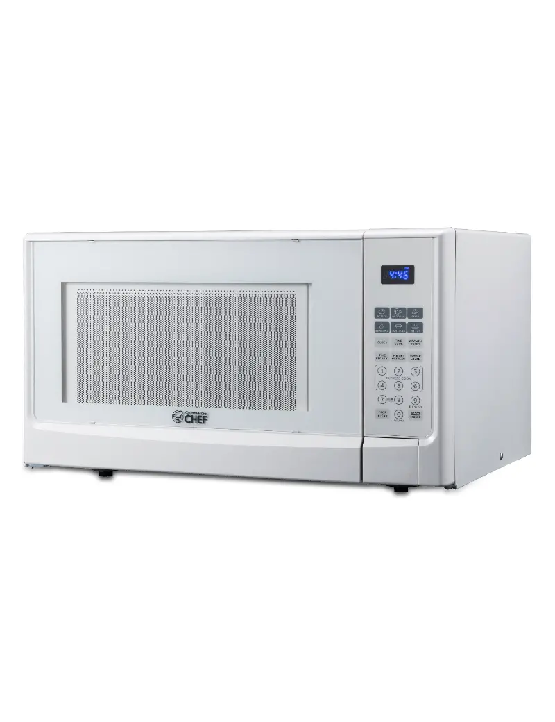 Commercial Chef 1.4 Cu Ft Countertop Microwave - White