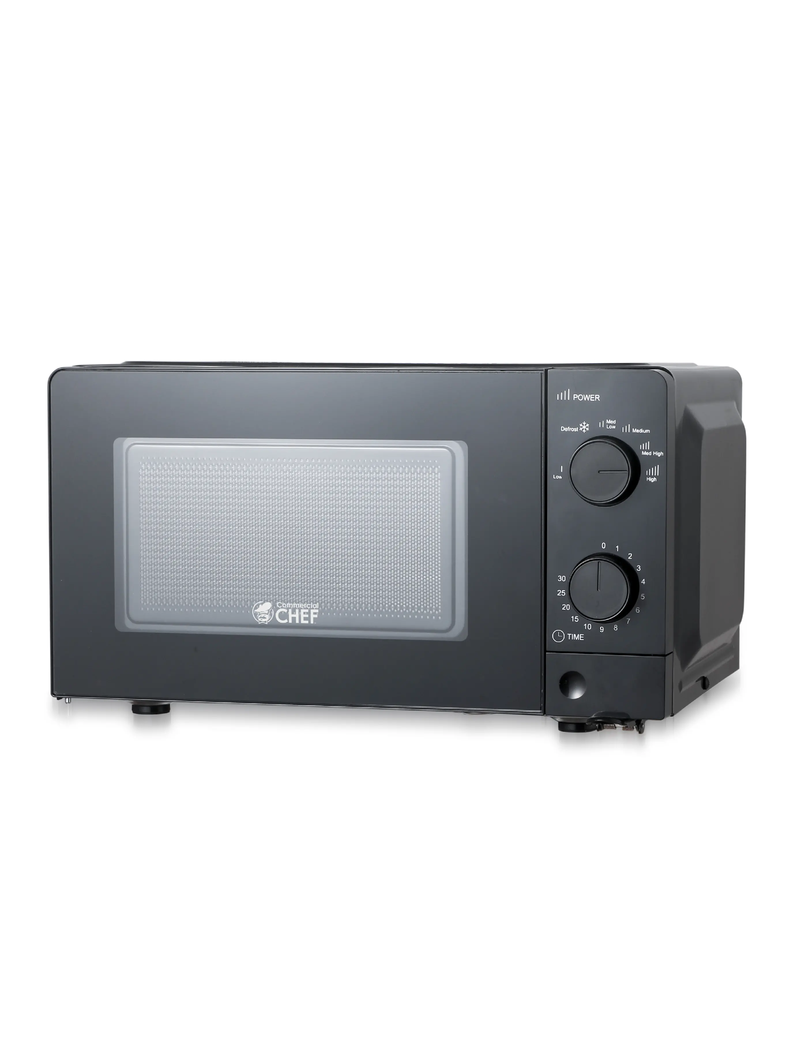CHM660B Commercial Chef 0.6 Cu Ft Countertop Microwave - Black-1