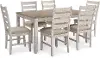 Maple Creek Gray 7 Piece Dining Set
