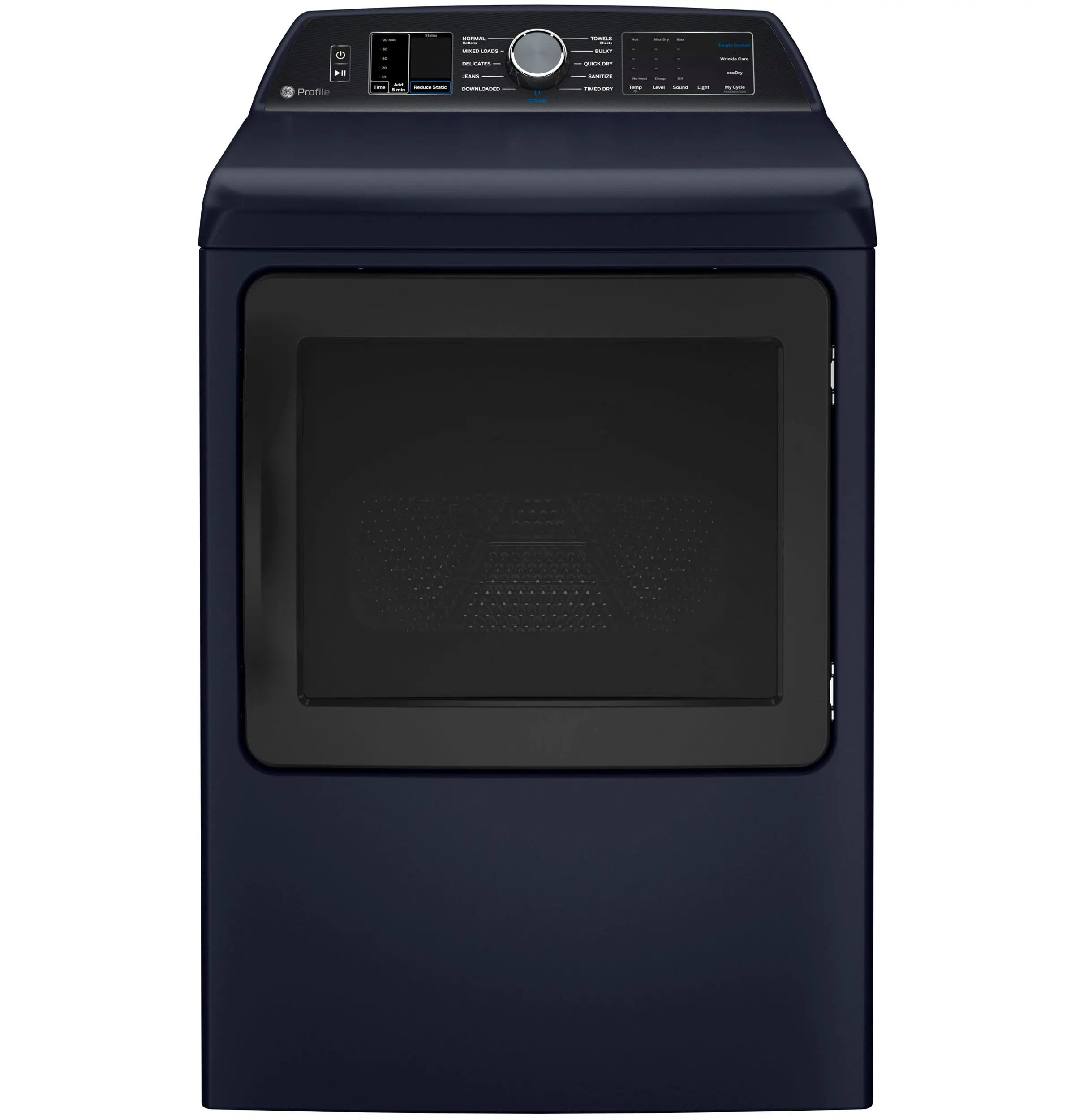 PTD80GBPTRS GE Profile 7.3 Cu Ft Smart Gas Dryer - Blue-1
