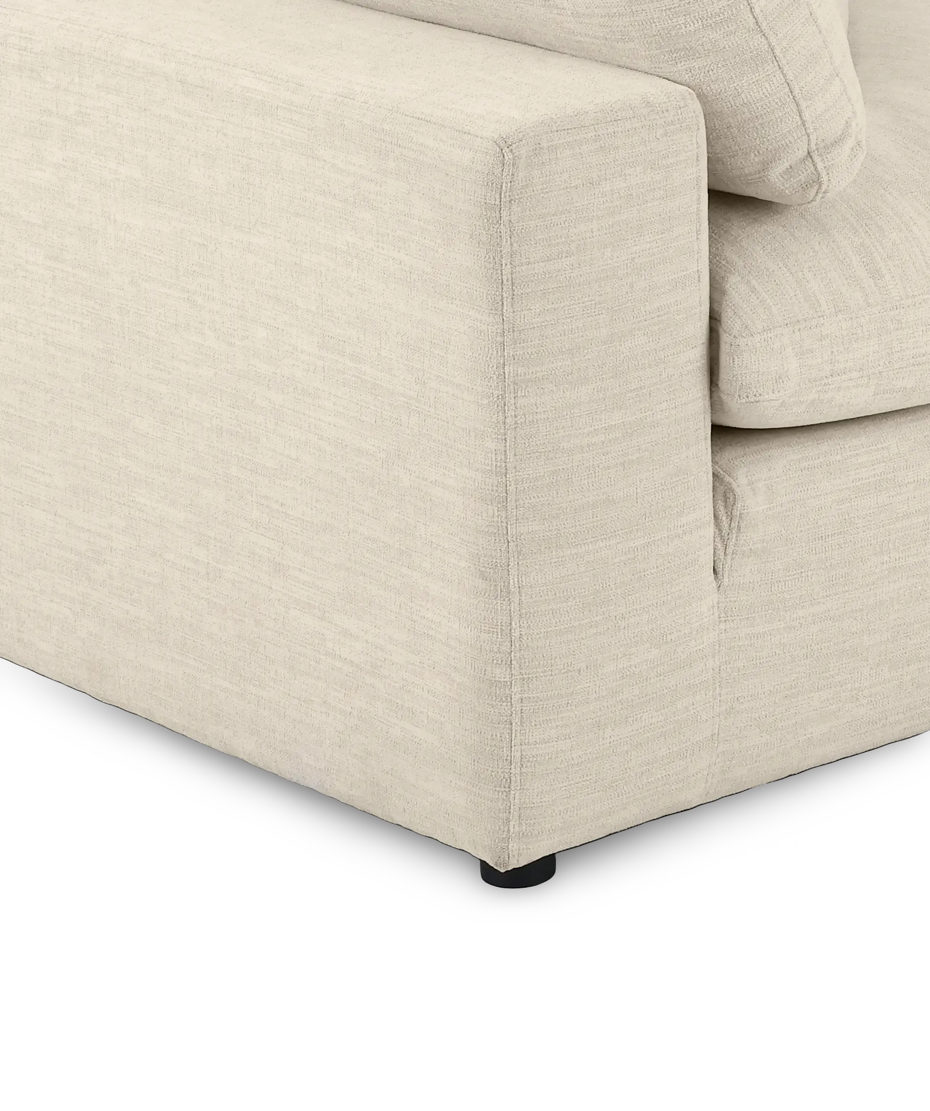 Harpo White 5-Piece Sectional-5