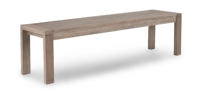 Laguna Brown Patio Dining Bench