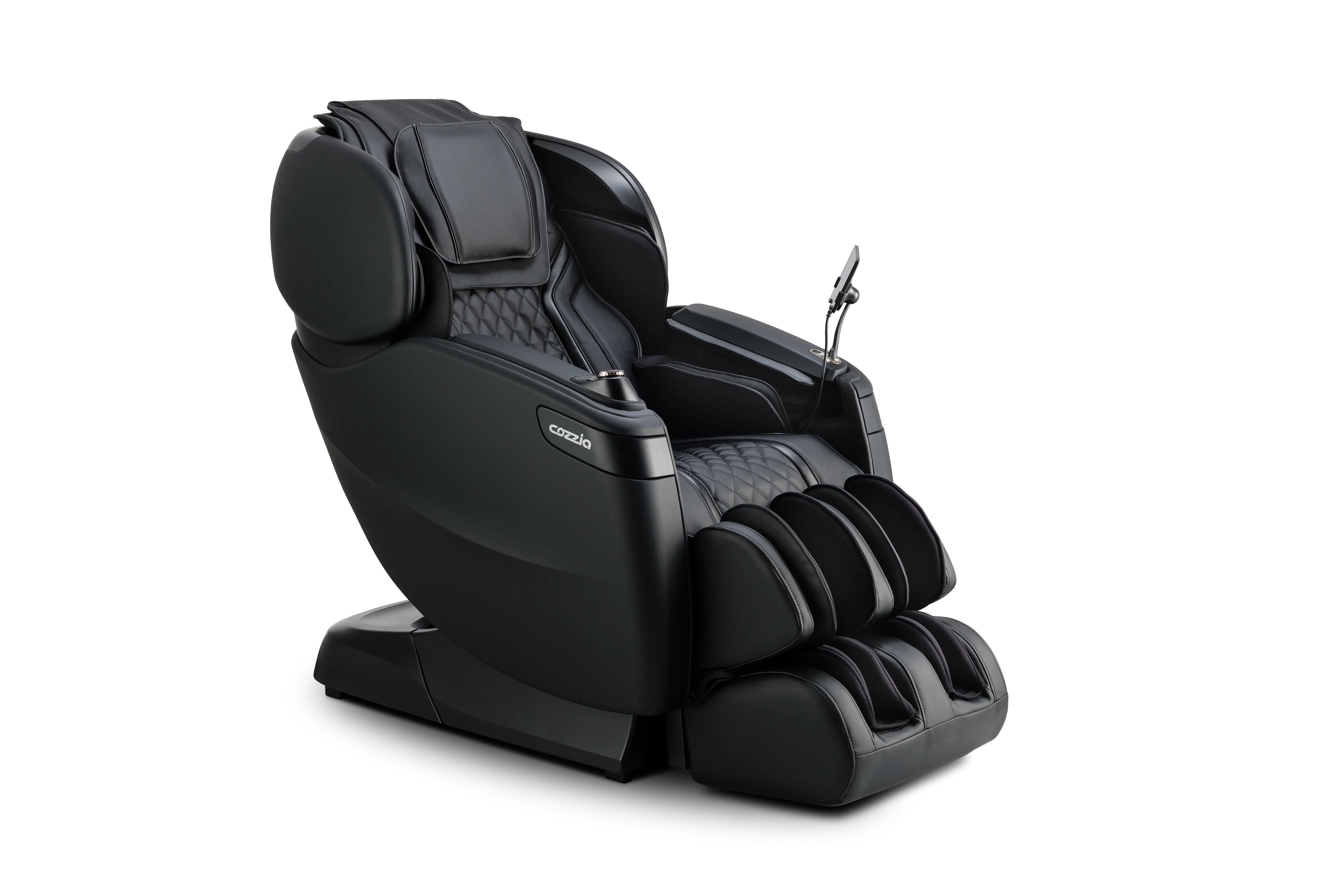 CZ-712 QISE MSG CHR/BLK/BLK Qi SE Duo CZ-712 Massage Chair - Black and Black-1
