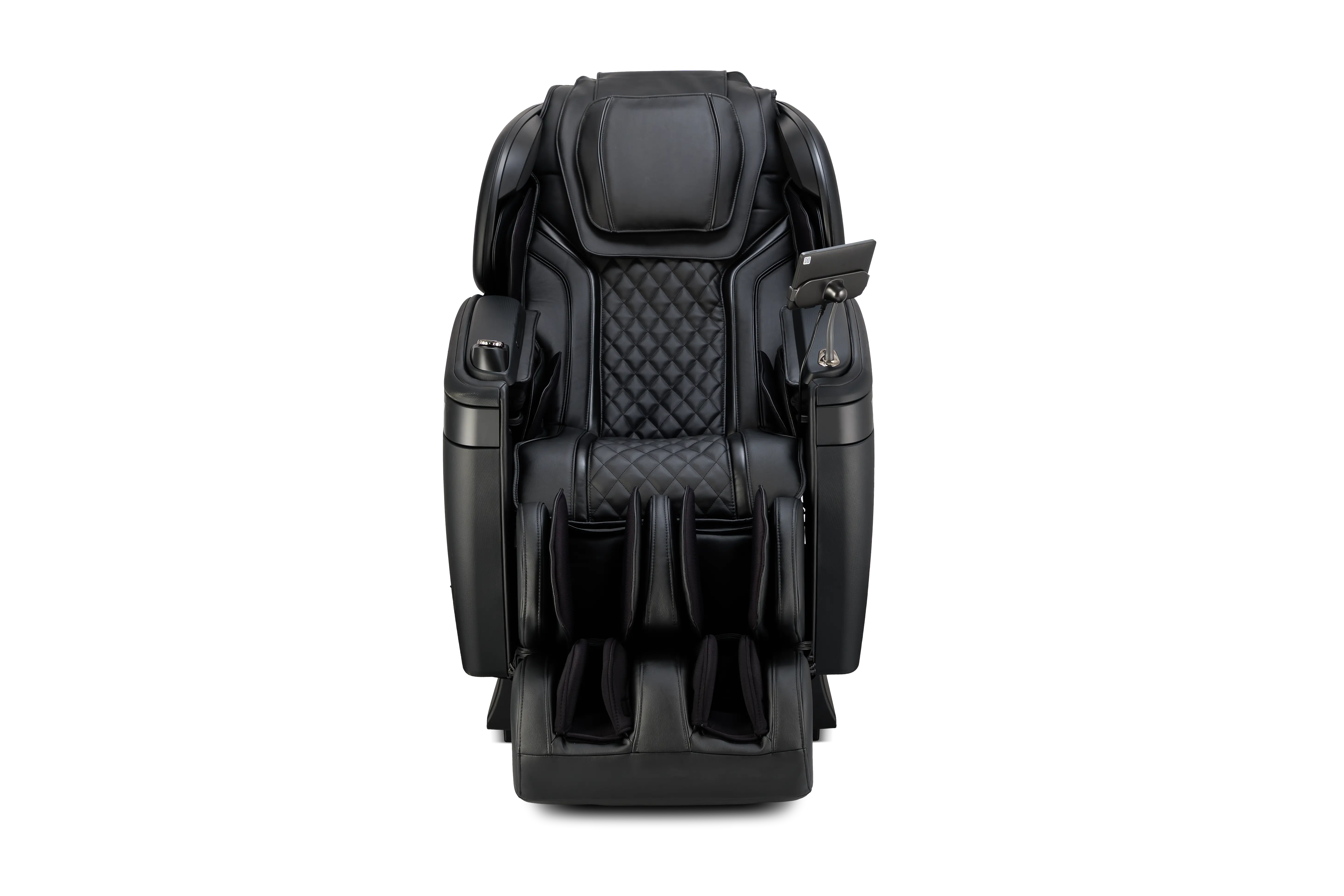 CZ-712 QISE MSG CHR/BLK/BLK Qi SE Duo CZ-712 Massage Chair - Black and Black-2